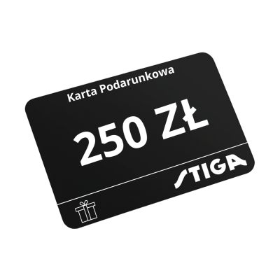 Karta podarunkowa STIGA – 250 zł, idealny prezent dla gracz